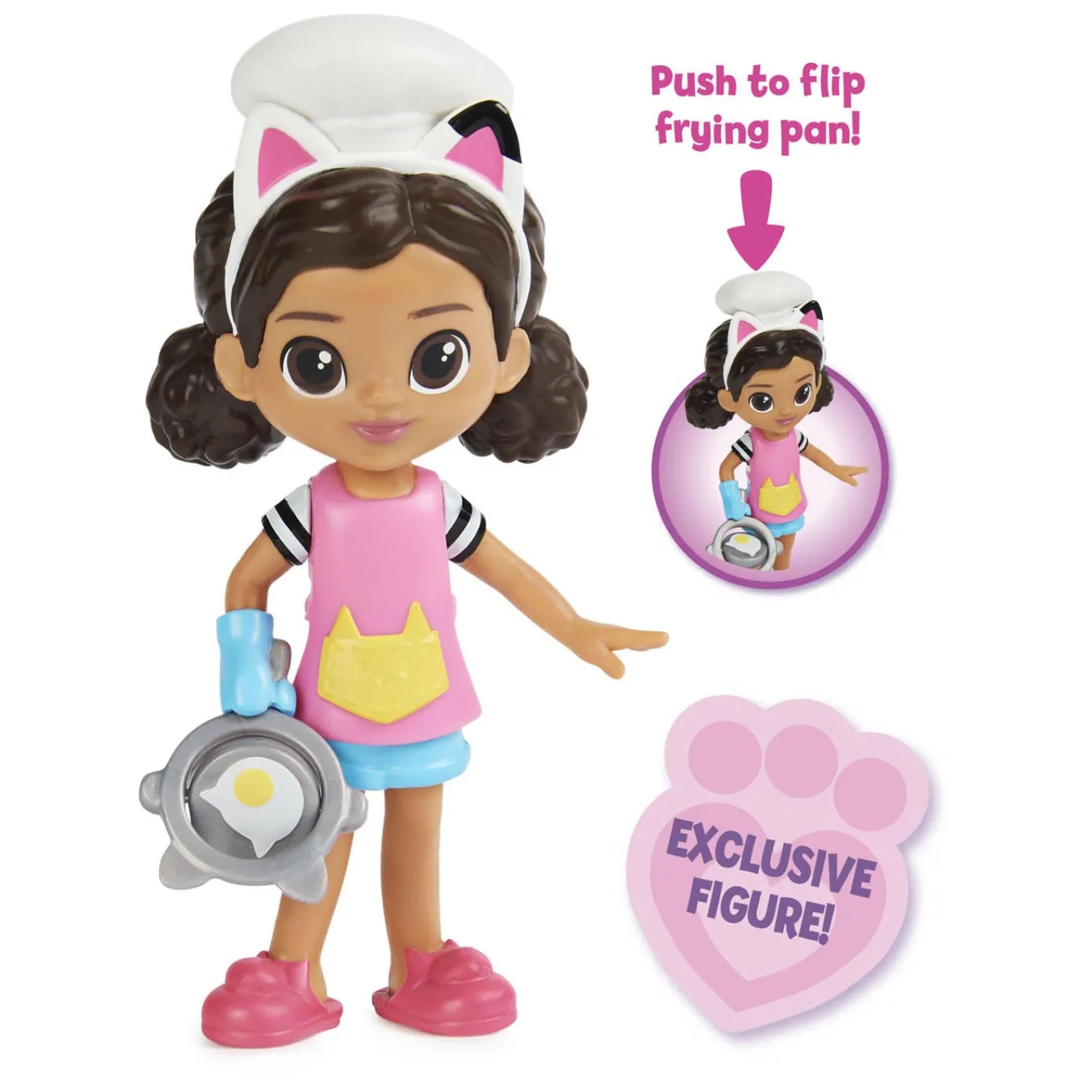 Gabby's Poppenhuis - Keuken Speelset met Gabbey en Cakey