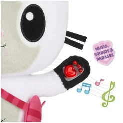 Gabby's Poppenhuis - Pandy Poek Knuffel met Geluid, 30cm