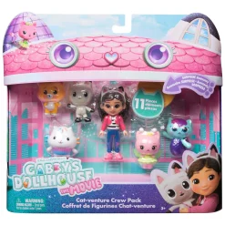 Gabby's Poppenhuis - Speelfigurenset Gabby en 5 Katjes