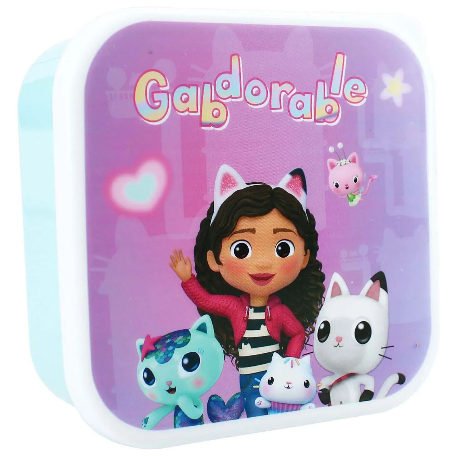 Gabby's Poppenhuis Broodtrommel 3-in-1 Fresh Bites