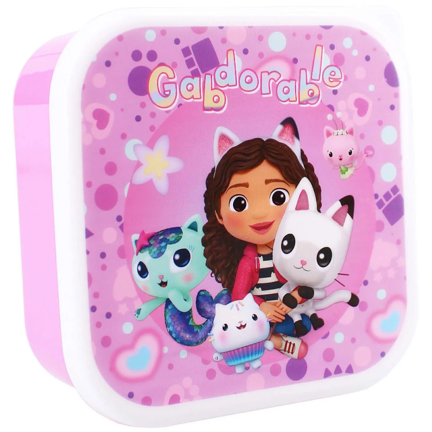 Gabby's Poppenhuis Broodtrommel 3-in-1 Fresh Bites