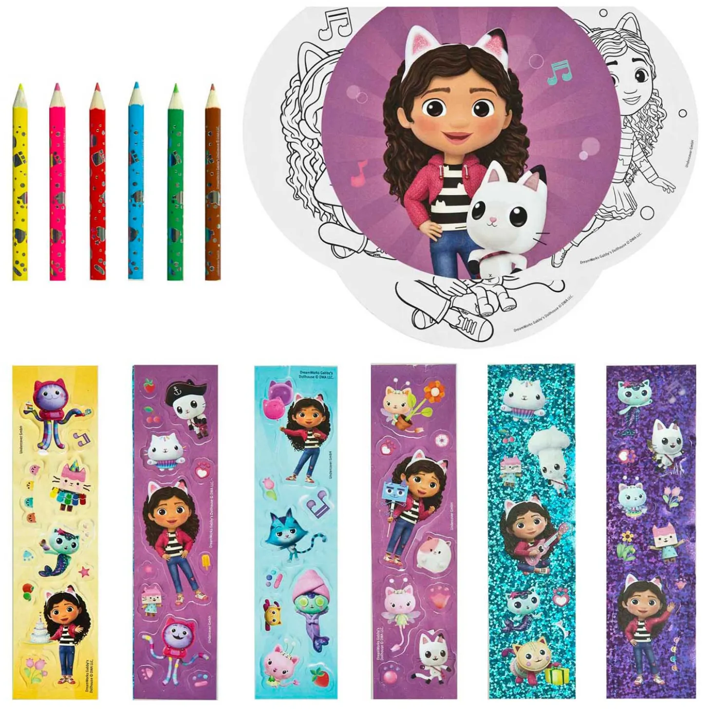 Gabby's Poppenhuis Creatieve Kleurset in Koffertje