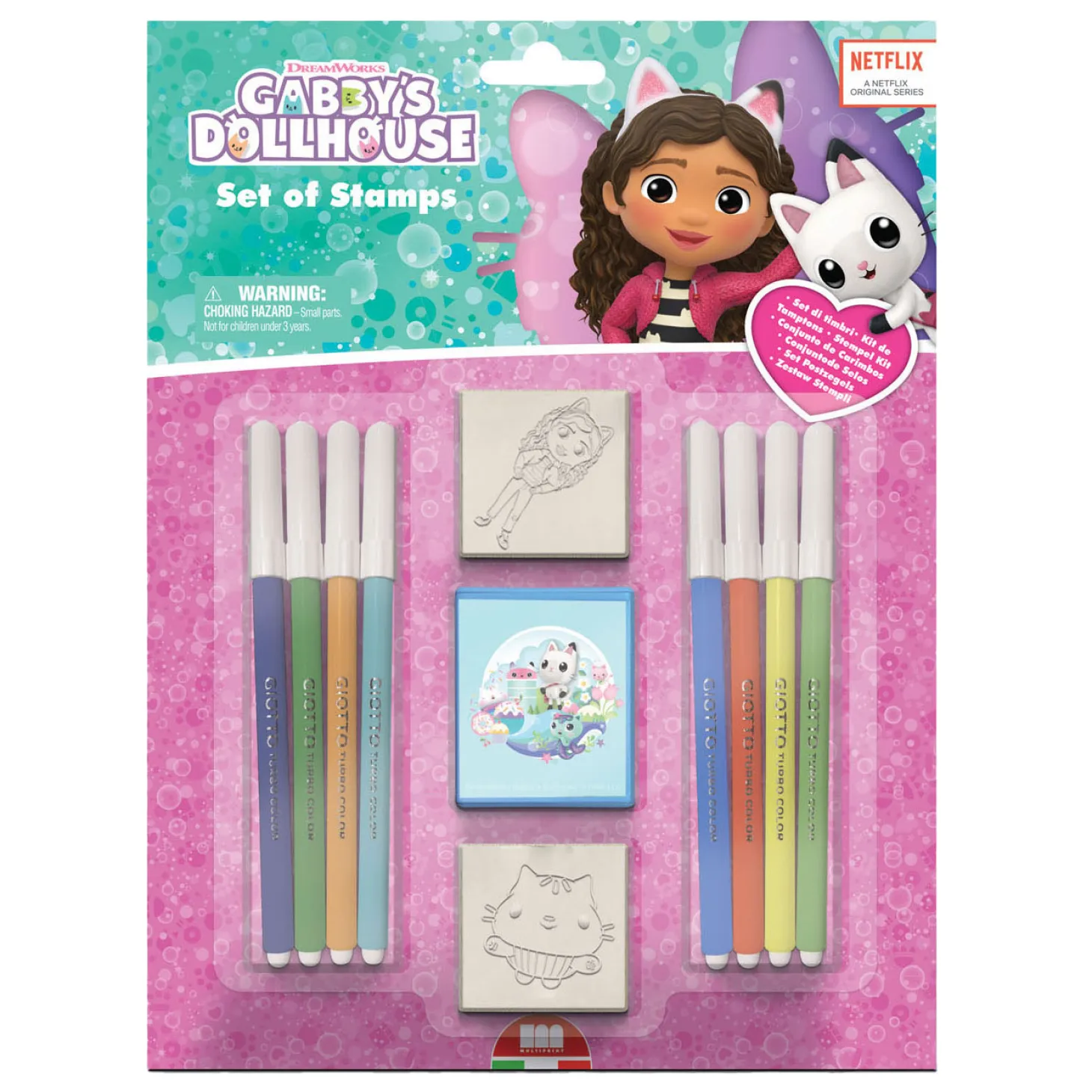 Gabby's Poppenhuis Stempelset, 11dlg.