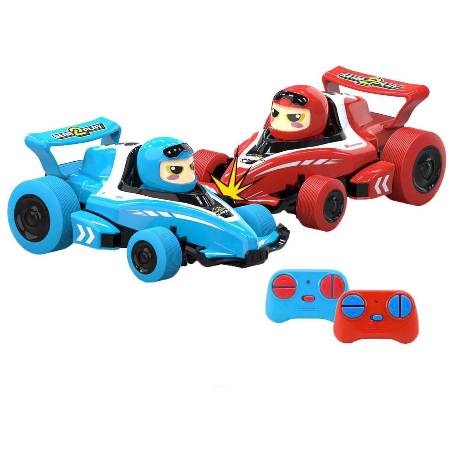 Gear2Play RC Neon Bumper Cars Pro