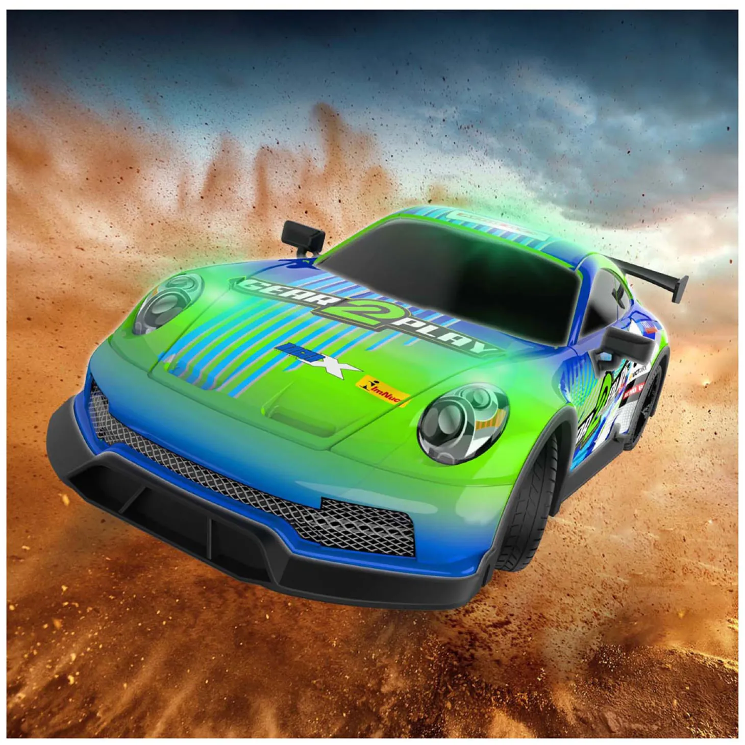 Gear2pLay RC Night Flash Bestuurbare Auto