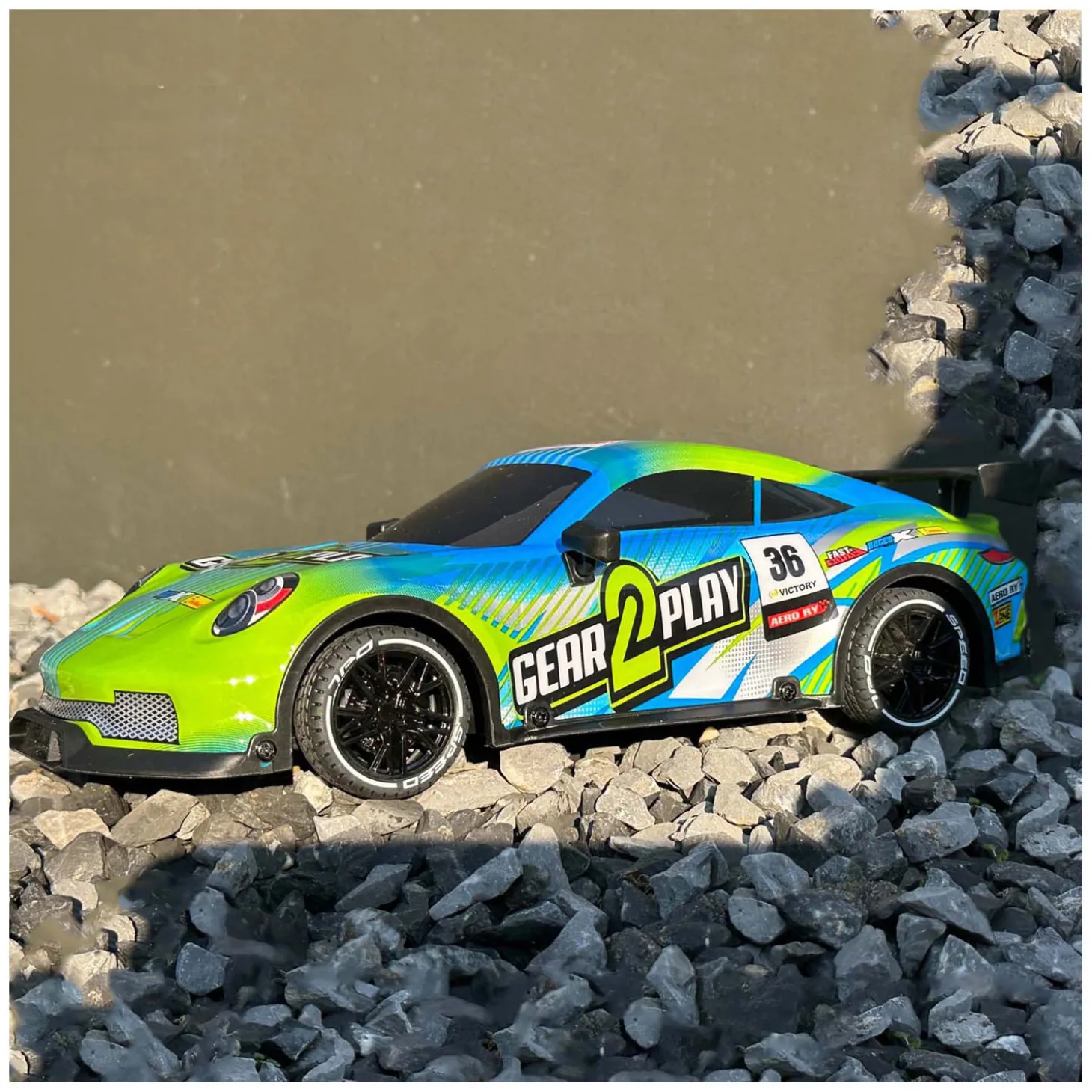 Gear2pLay RC Night Flash Bestuurbare Auto