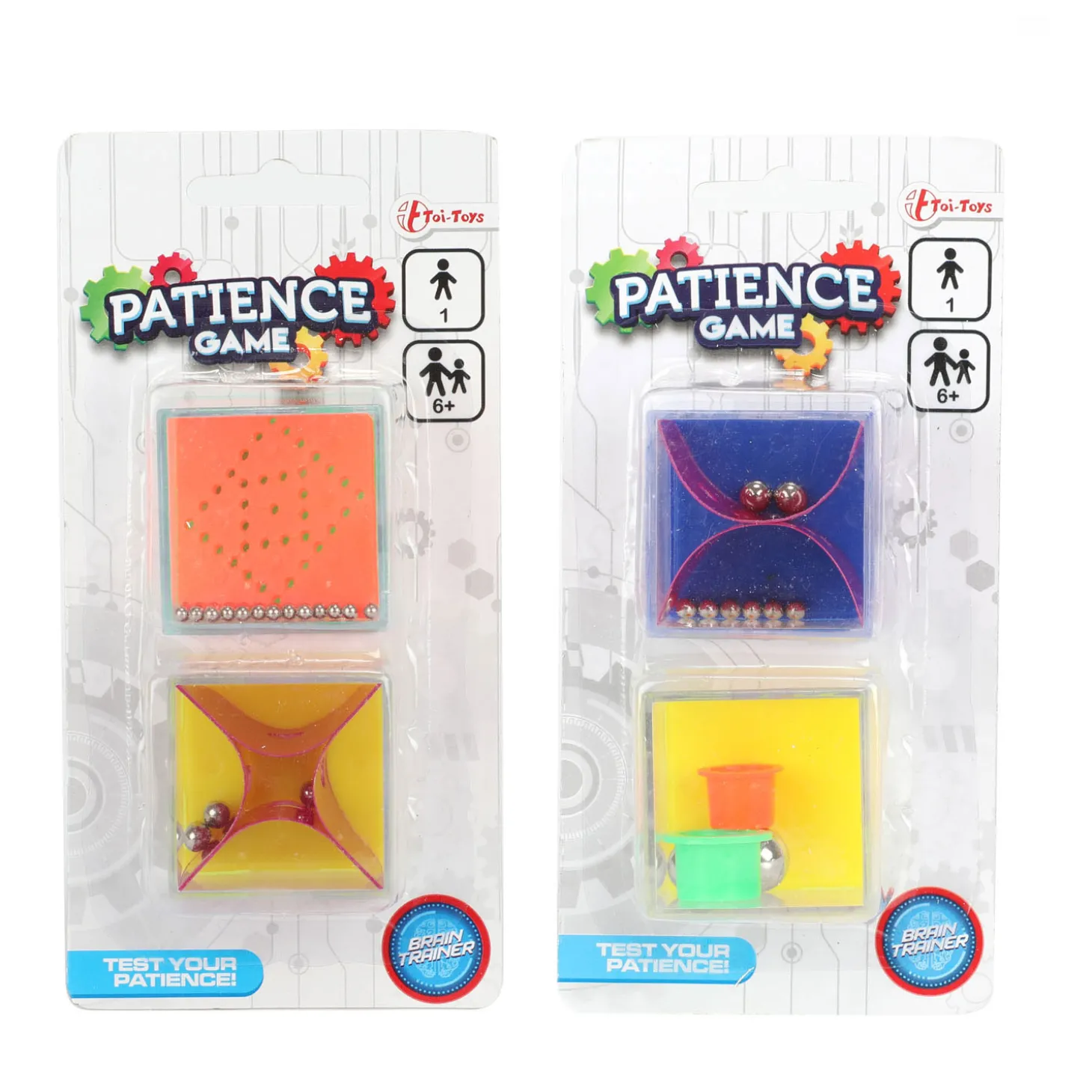 Geduldspel Fidget Kubus, 2st.