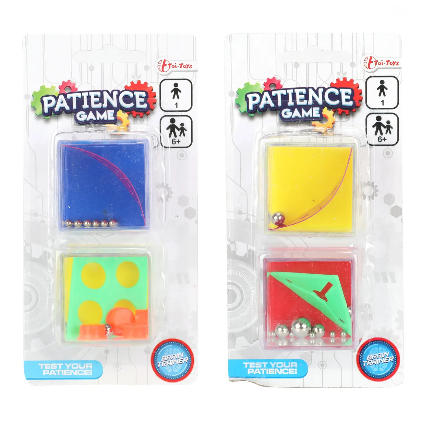 Geduldspel Fidget Kubus, 2st.