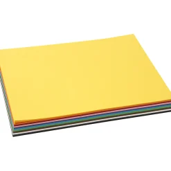 Gekleurd Karton A4, 12 x 10 Vellen