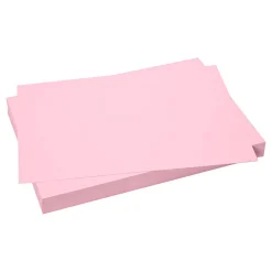 Gekleurd Karton Lichtroze 270gr, 100 Vellen