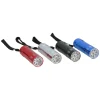 Gekleurde Aluminium Zaklamp - 9Led