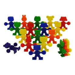 Gekleurde Bouwdieren - 96st.