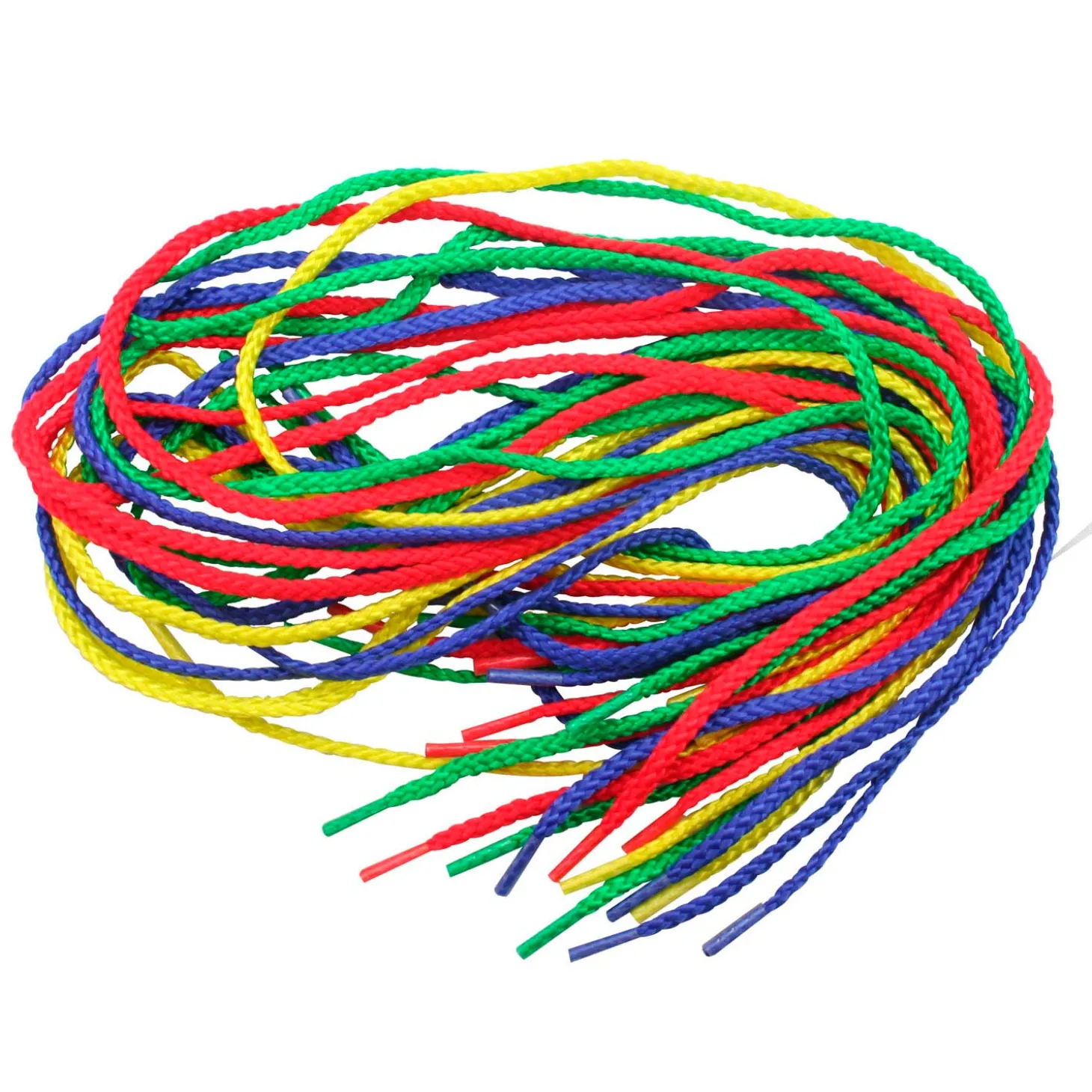 Gekleurde Rijgveters, 24st.