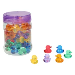 Gekleurde Transparante Speeleendjes - 60st.