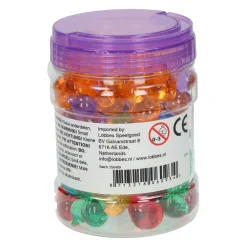 Gekleurde Transparante Speeleendjes - 60st.