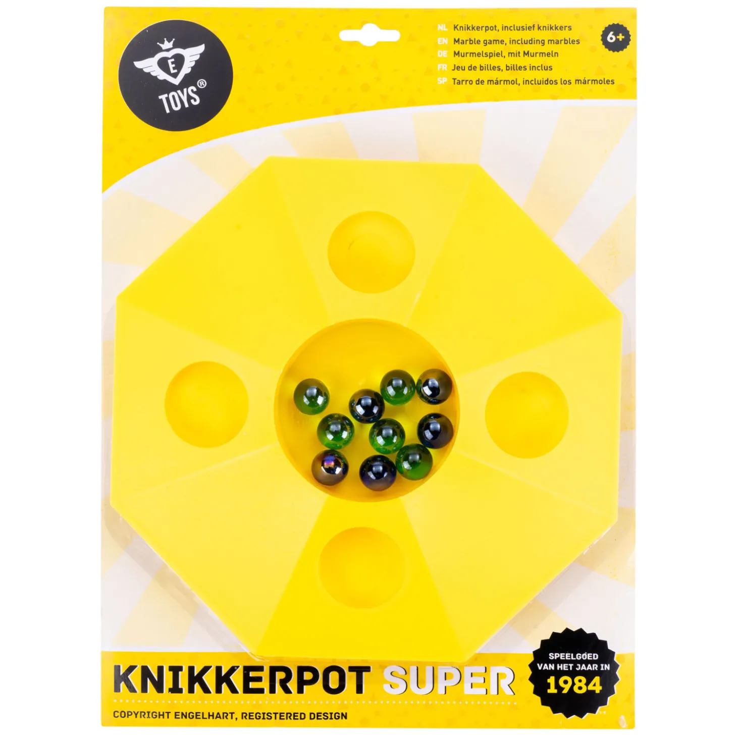 Gele Knikkerpot XL