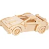 Gepetto's Workshop Houten Bouwpakket 3D - Raceauto