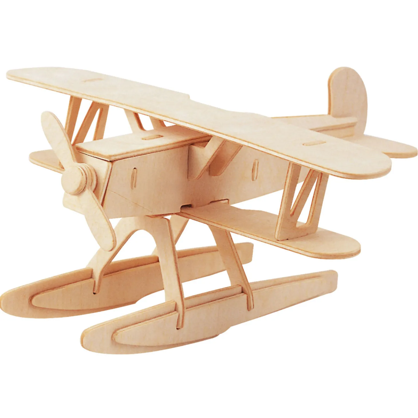 Gepetto's Workshop Houten Bouwpakket 3D - Watervliegtuig