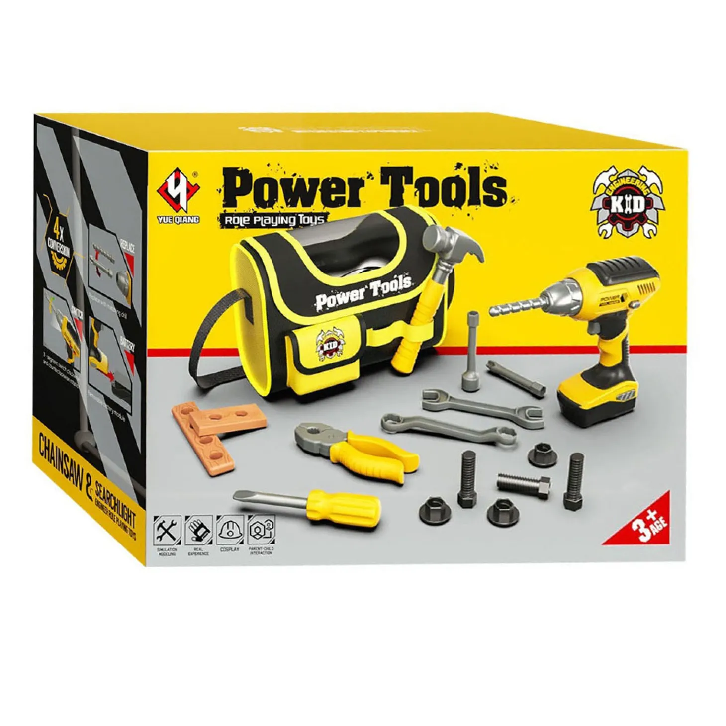 Gereedschapset Draagtas met Licht