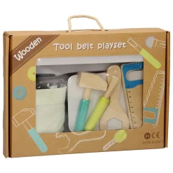 Gereedschapsriem met Houten Gereedschap