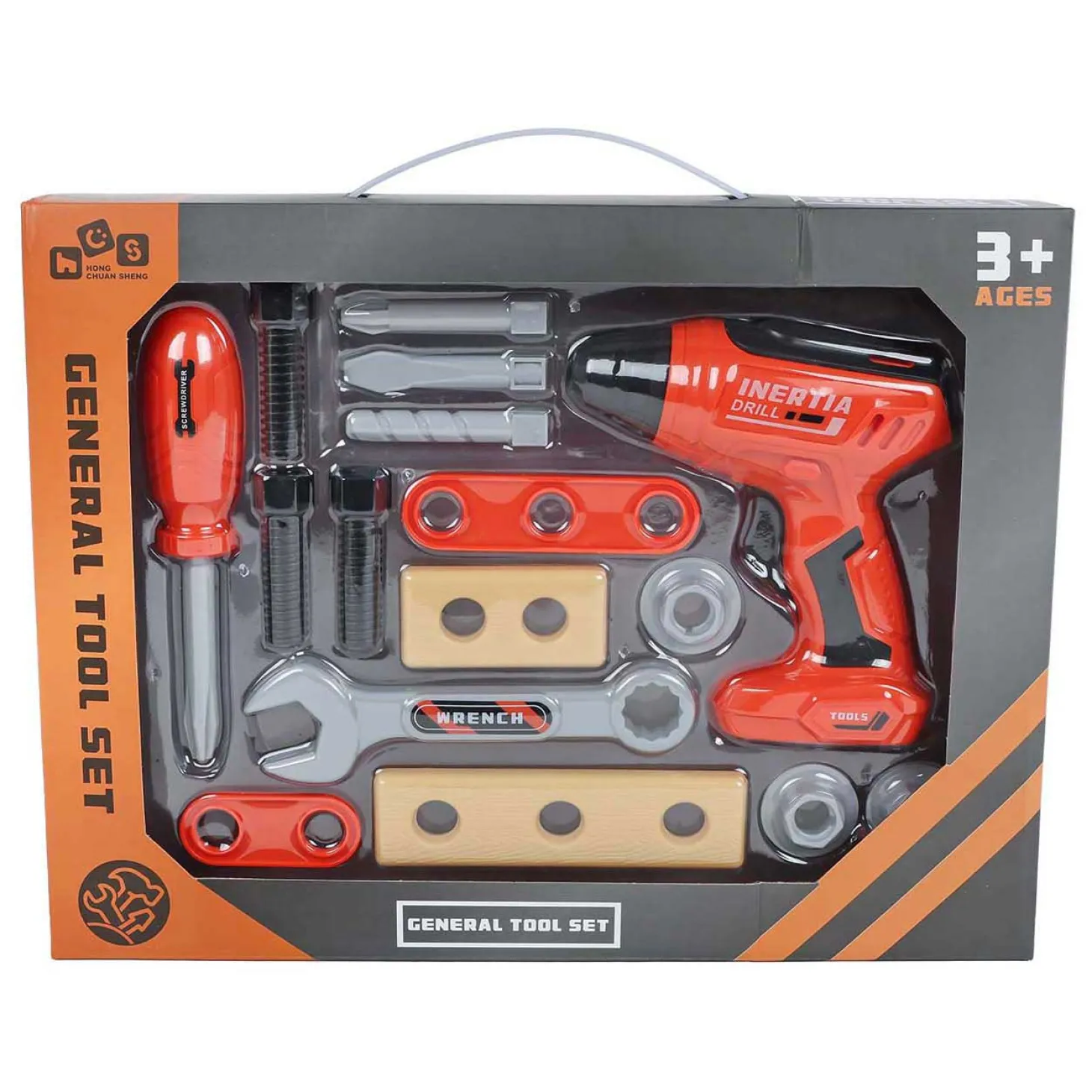 Gereedschapsset met Boormachine - 16dlg