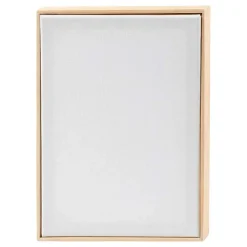 Gespannen Canvas met Lijst 280gr. 21x29,7cm - Wit