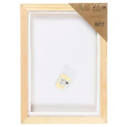 Gespannen Canvas met Lijst 280gr. 21x29,7cm - Wit
