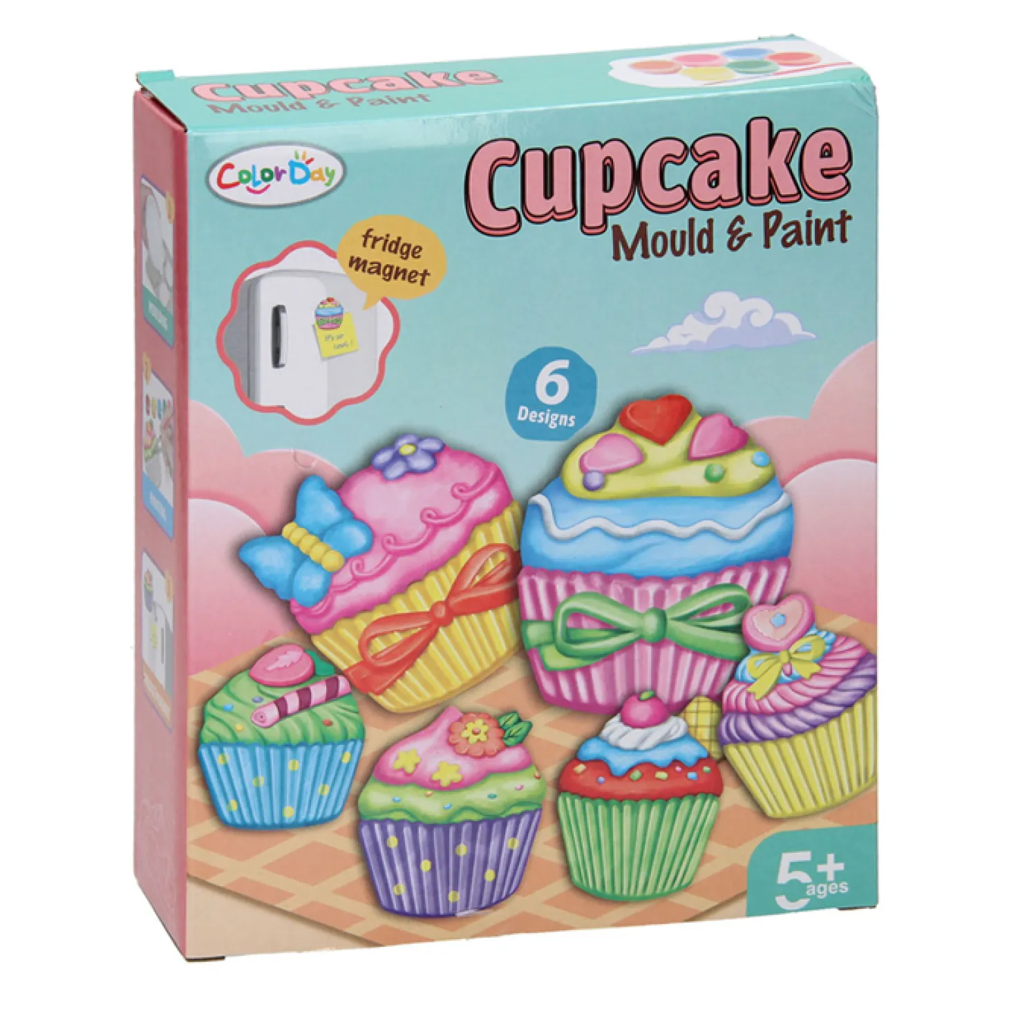 Gieten & Schilderen Cupcakes