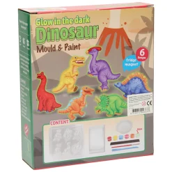 Gieten & Schilderen Glow in the Dark Dino's