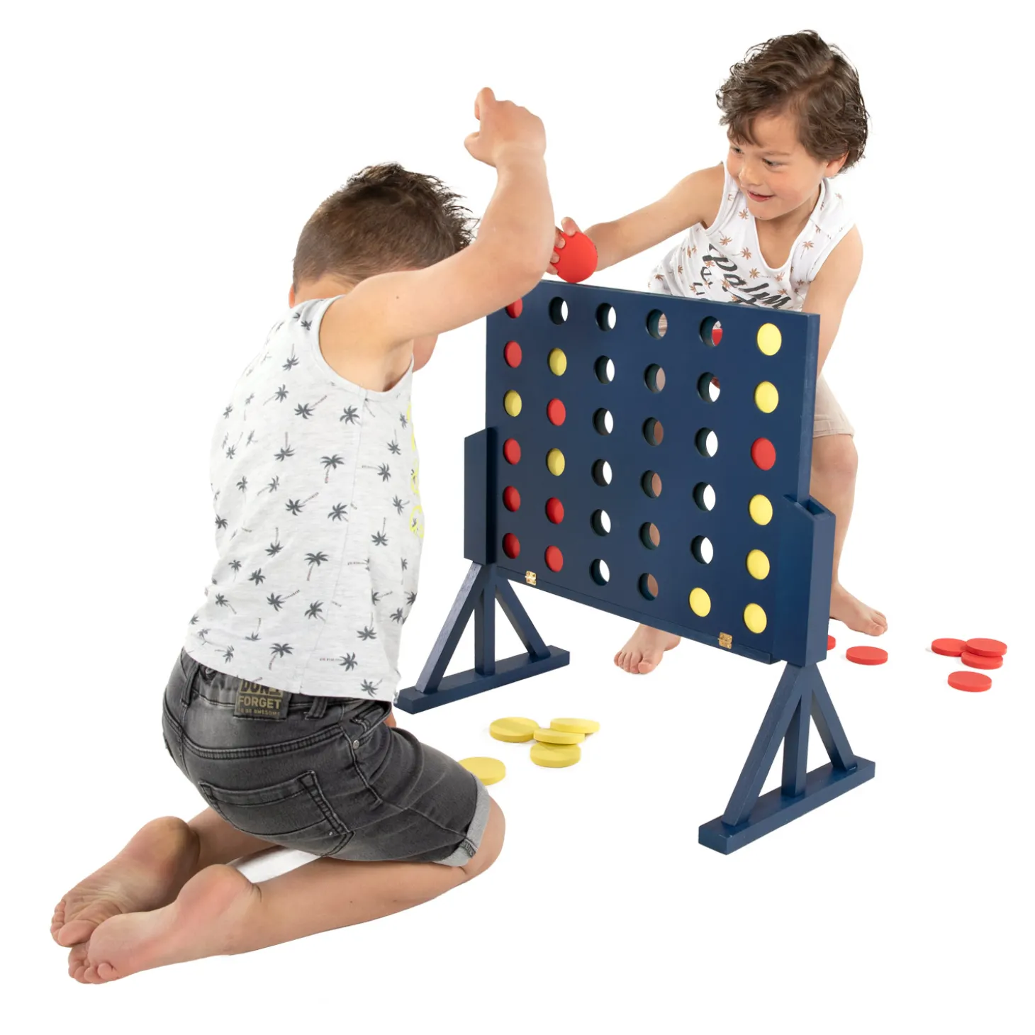 Giga 4 in een Rij Houten Spel XL
