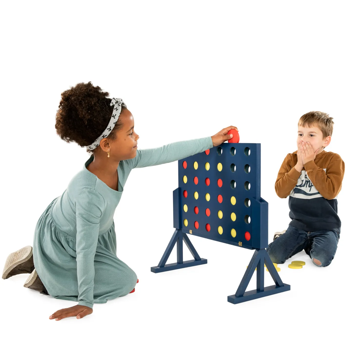 Giga 4 in een Rij Houten Spel XL