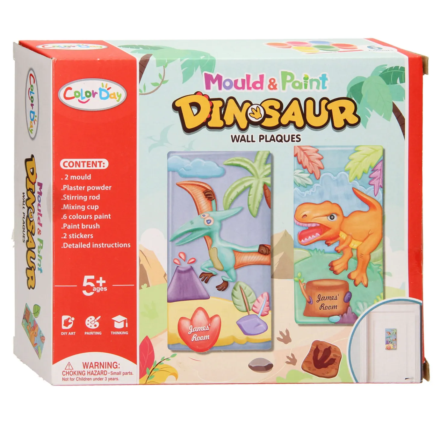 Gips Gieten & Schilderen Dino