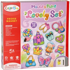 Gips Gieten Magneten - 12 Designs