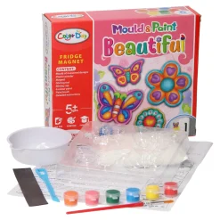 Gips Gieten Magneten - Vlinders & Bloemen