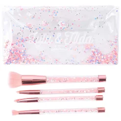 Glam Girl Glitterkwast met Tas - 5dlg.