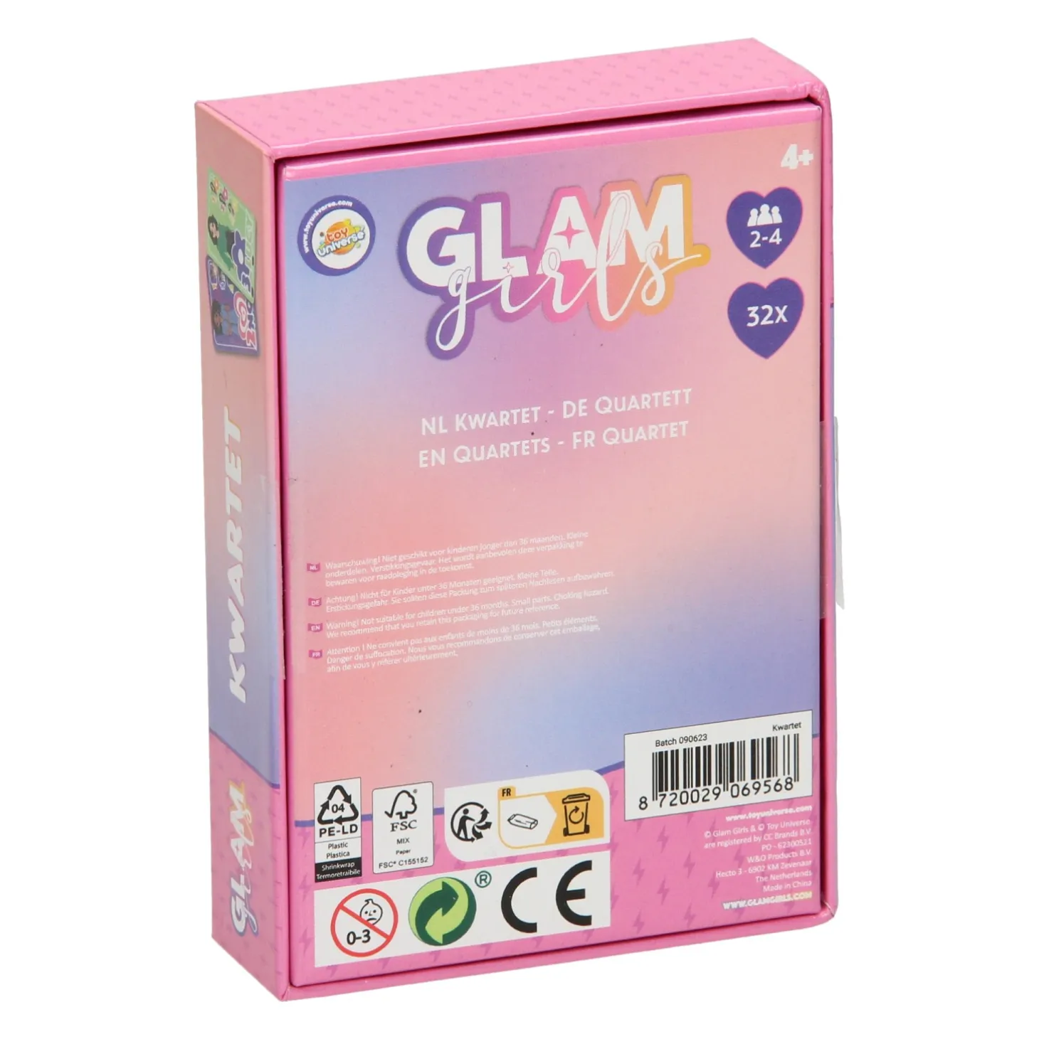 Glam Girls Meiden Kwartet