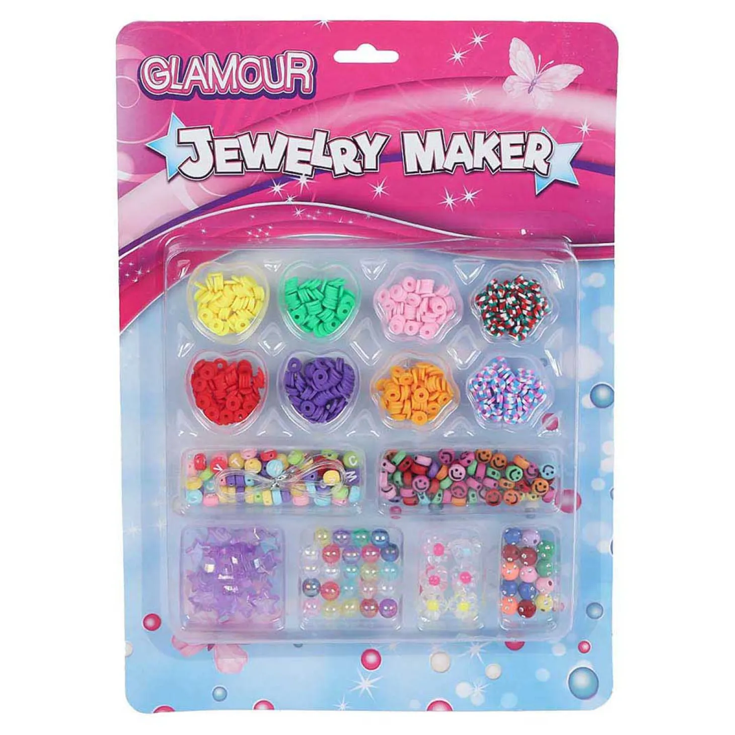 Glamour Kralenset met Draad