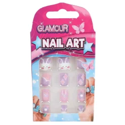 Glamour Kunstnageltjes, 12st.