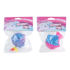 Glamour Squishy Walvisje met Glitters