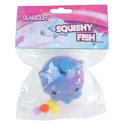 Glamour Squishy Walvisje met Glitters