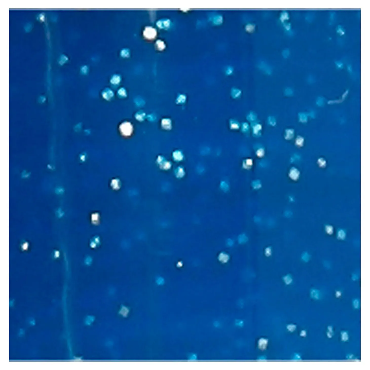 Glas- en Porseleinstift Glitter Semi-Dekkend - Blauw