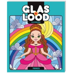 Glas-in-lood Kleurboek Prinses