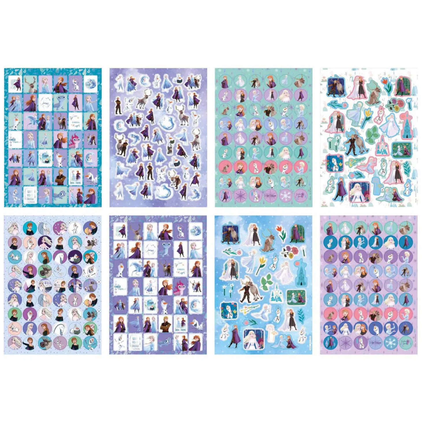 Glitter Stickerboek A5 - Frozen