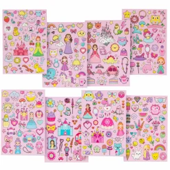 Glitter Stickerboek A5 - Roze