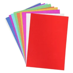 Glitterkarton A4, 10 vellen