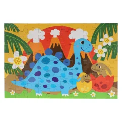 Glow in the Dark Puzzel Dino, 100st.