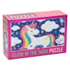 Glow in the Dark Puzzel Unicorn, 100st.