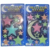 Glow in the Dark Set Kleur Maan en  Sterren