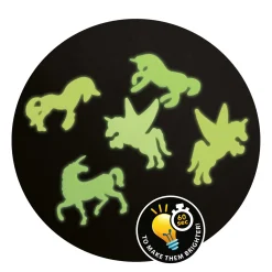 Glow in the Dark Stickers Eenhoorn