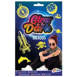 Glow in the Dark Tattoos - Blauw